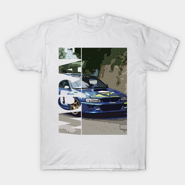 COLIN MCRAE T-Shirt by HSDESIGNS